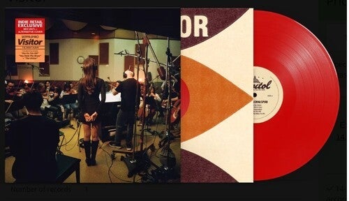 Visitor [Indie Exclusive Red LP] Sienna Spiro | First Day Vinyl