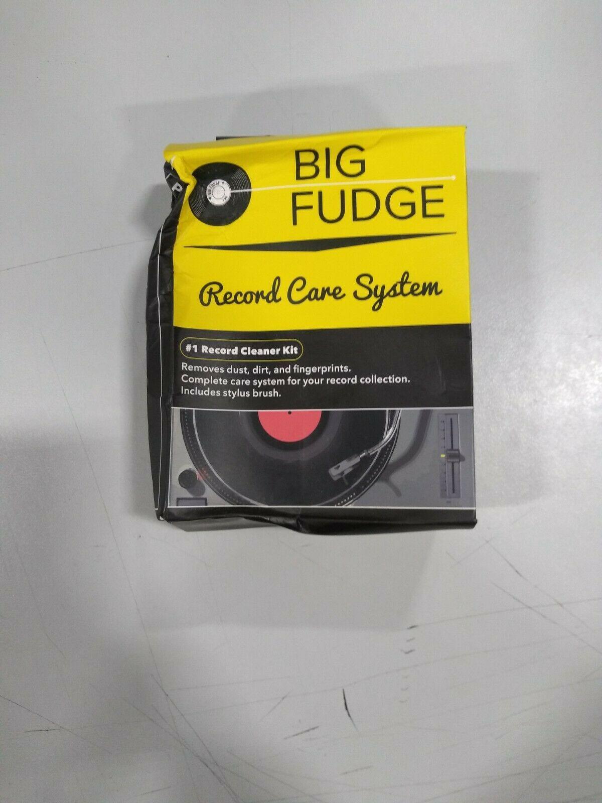 Big Fudge 4-in-1 Vinyl Record Care and Cleaning Kit